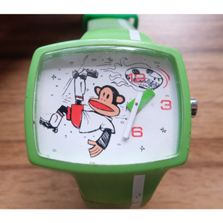 Paul Frank Olympics Goal TV Watch Size 44mm สีเขียว มือสอง ของแท้