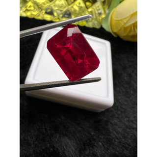 Lab Ruby 10x14mm 1 pieces