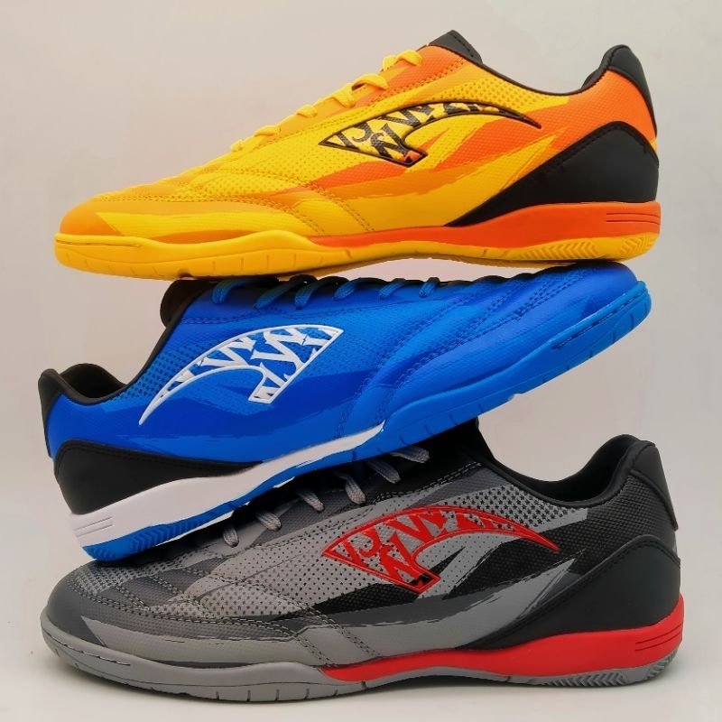 (GRANDลิขสิทธิ์💯)ไซส์ 37-45 รองเท้าฟุตซอล Grand Sport Wizard R หนังพิมพ์ลาย ไซส์เด็ก-ผู้ใหญ่