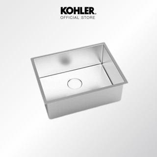 KOHLER Strive kitchen sink 1 bowl อ่างล้างจานสเตนเลส 1 หลุม รุ่นสไตรฟ์ K-97830X-F-NA