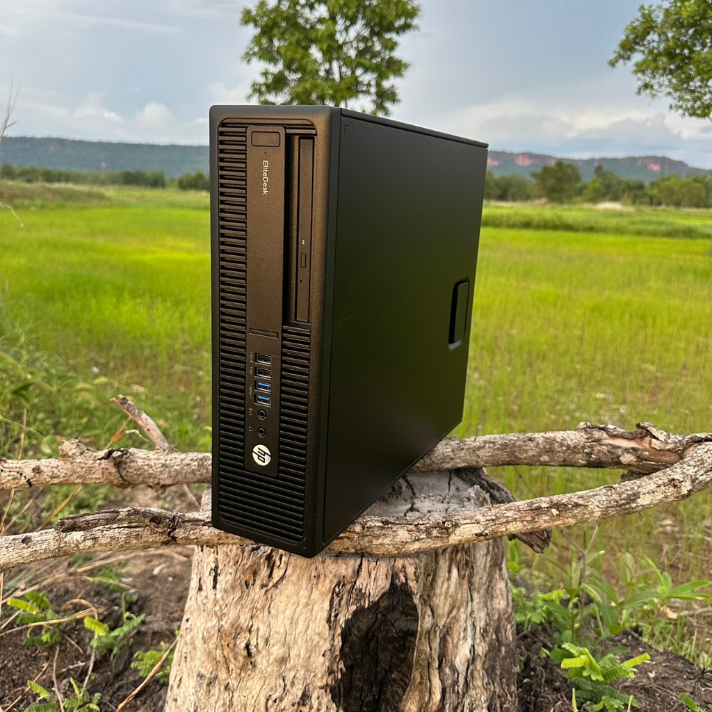 ถูกมาก HP EliteDesk 705 G3 APU A10-9700 มี Graphics ในตัว Radeon™ R7 Series คอมพิวเตอร์มือ2 เล่นเกมส