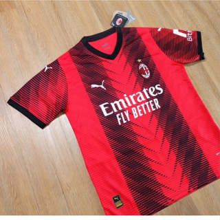 [AAA]เสื้อฟุตบอลเอซีมิลาน เหย้า Ac Milan 2023/24 เกรดAAA