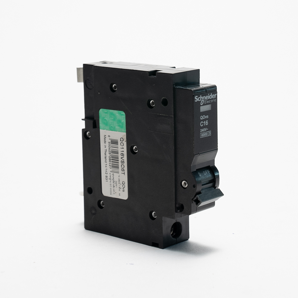 เบรกเกอร์เซอร์กิต [ Schneider ] ลูกย่อย สำหรับตู้คอนซูเมอร์ รุ่น QOvs  [ C16 ] 16A / [ C20 ] 20A /  