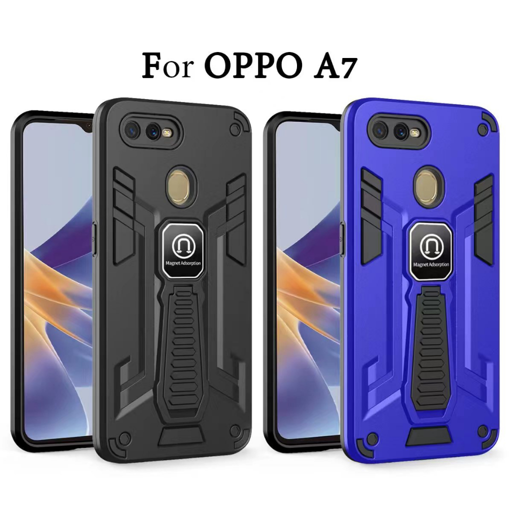 มาไหม่ เคสขาตั้ง ใช้สำหรับ Oppo Find X8 X8Pro A5S F11pro F9 A7 A12 A15 A15S A16 A54 A54 4G A74 A74 5G A95 Reno5