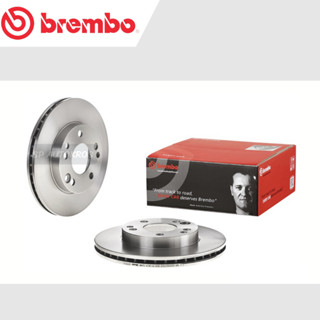 BREMBO จานเบรคหน้า BENZ W201 (190E) / 1982-1997 / 09 7291 20 / ราคา 1ใบ