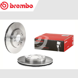 BREMBO จานเบรคหน้า BENZ E W124 (E200 E220 E280 E300 300D) / 1982-1996 / 09 4869 34 / ราคา 1ใบ