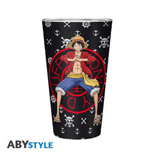 ABYStyle [ลิขสิทธิ์แท้ พร้อมส่ง] แก้วน้ำ แก้วน้ำอนิเมะ วันพีซ One Piece Verre XXL