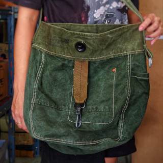 BUFFALOBAG limited กระเป๋าสะพายข้างทำจากถุงทะเล US