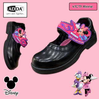 ADDA 41C17 Minnie Mouse รองเท้านักเรียนเด็กผู้หญิงลายมินนี่เม้าส์ รองเท้ามิกกี้เมาส์