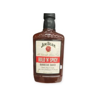 Jim Beam Bold n Spicy Barbecue Sauce ซอสบาร์บีคิวรสเผ็ด 510 กรัม