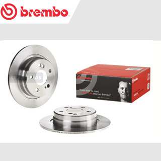 BREMBO จานเบรคหลัง BENZ E Class W124 300E 320 1982-1996 / 08 5178 10 / ราคา 1ใบ