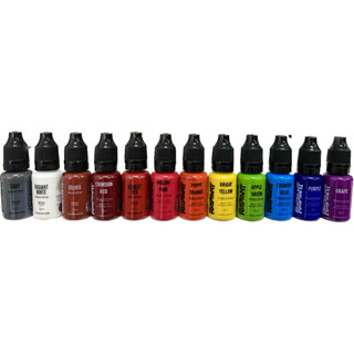 Radiant Colors Tattoo Ink ครึง ออนซ์  ชุด 12 สี