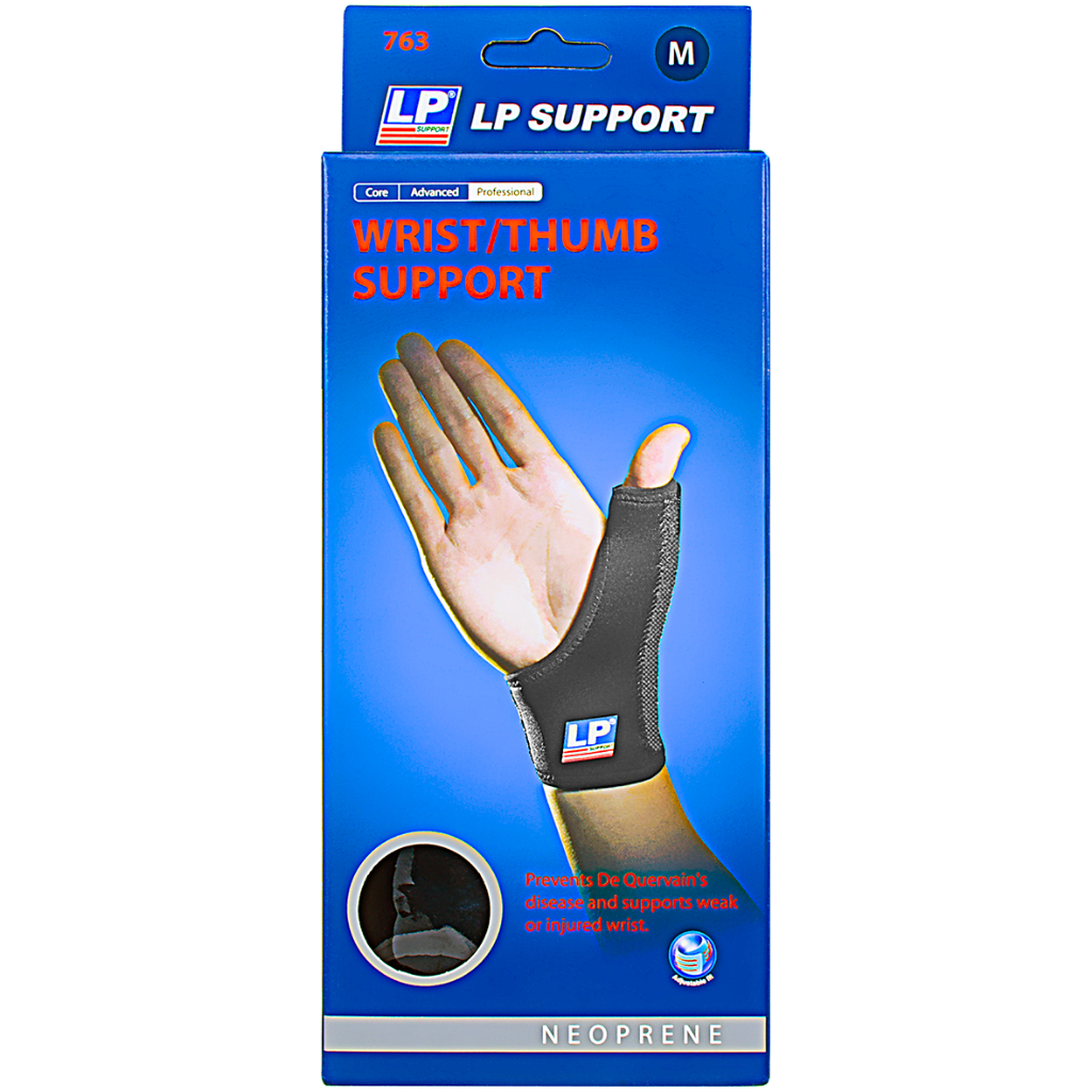 [ของแท้ 100%] LP SUPPORT 763 ผู้ชาย/ผู้หญิง ที่รัดข้อมือ ที่ดามข้อมือ ที่ซัพพอร์ทข้อมือ UNISEX WRIST/THUMB SUPPORT ราคา ถูกที่สุด ดีลบีเคเค แกลเลอรีภาพที่ 5