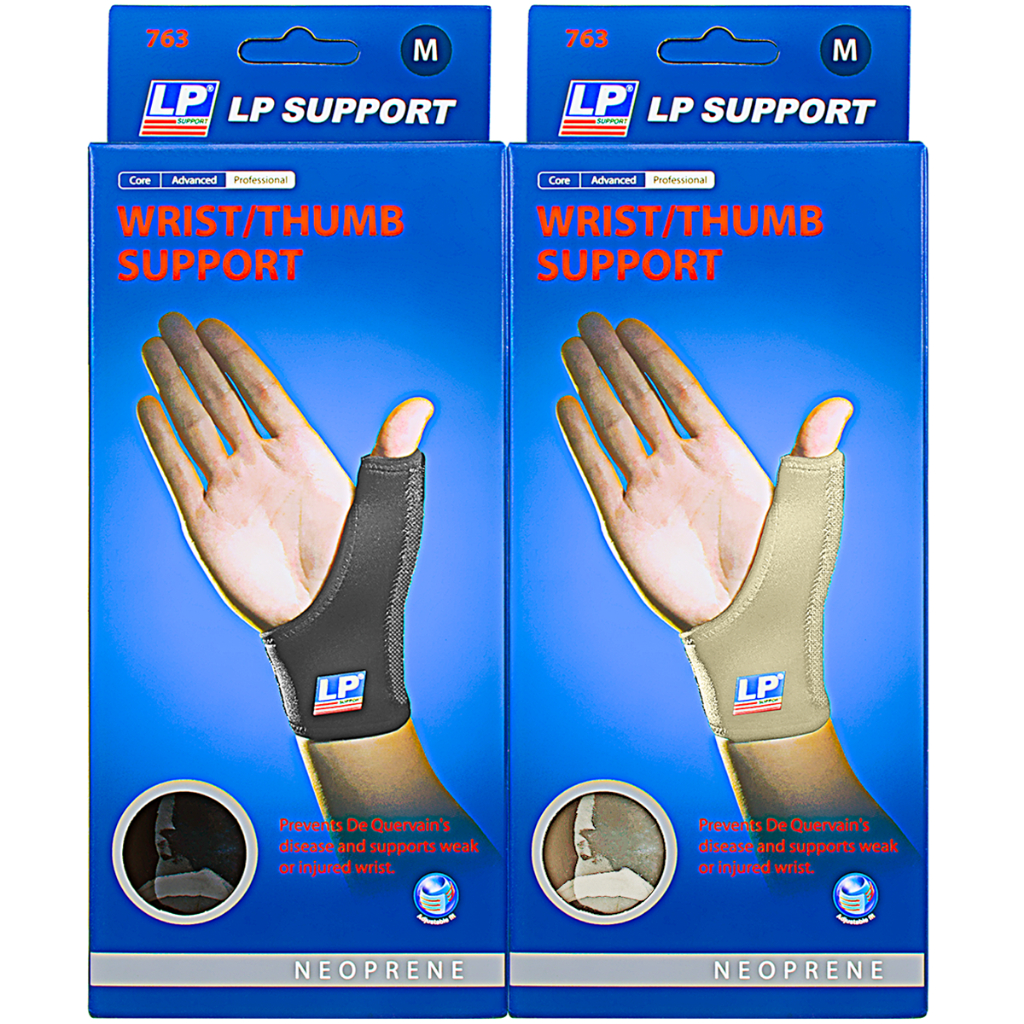 [ของแท้ 100%] LP SUPPORT 763 ผู้ชาย/ผู้หญิง ที่รัดข้อมือ ที่ดามข้อมือ ที่ซัพพอร์ทข้อมือ UNISEX WRIST