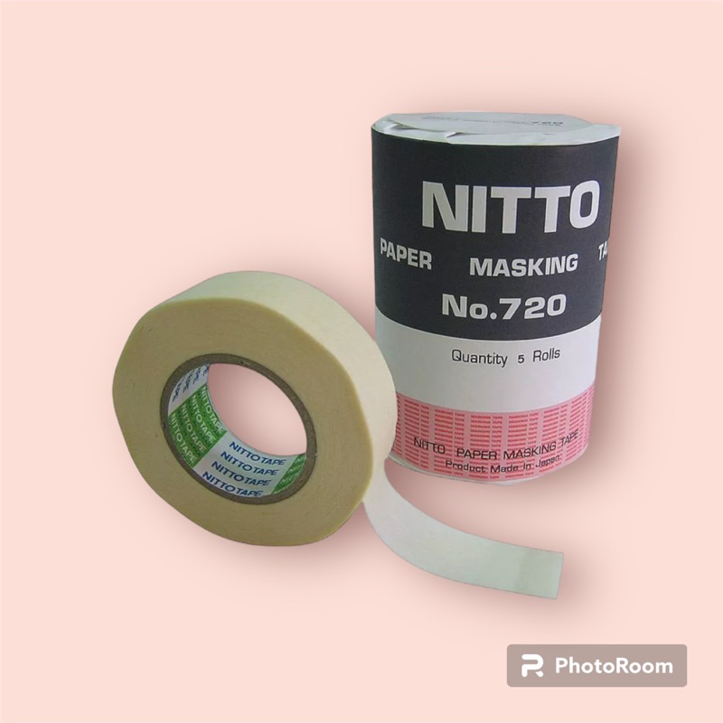 เทปกระดาษกาวย่น NITTO TAPE NO.720