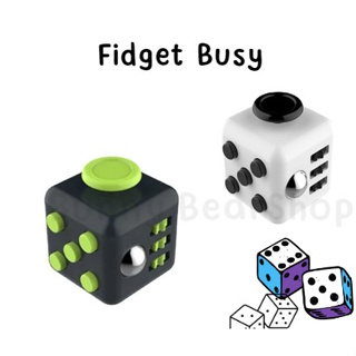 Fidget Cube เล่นคลายเครียด ฟิดเจ็ท เต๋าคลิก ของเล่นคลายเครียด และฝึกสมาธิ แก้สมาธิสั้น แบบพกพา(คละสี) ของเล่น