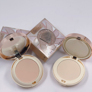 81218-03 แป้งพัฟ 2 ชั้น Kiss Beauty smooth powder แป้งพัฟ