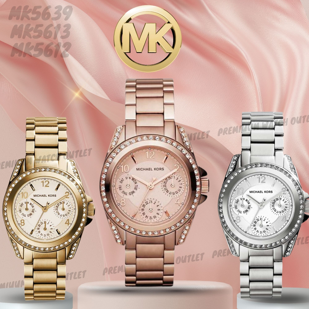 OUTLET WATCH นาฬิกา Michael Kors OWM209 นาฬิกาข้อมือผู้หญิง นาฬิกาผู้ชาย  Brandname  รุ่น MK6175