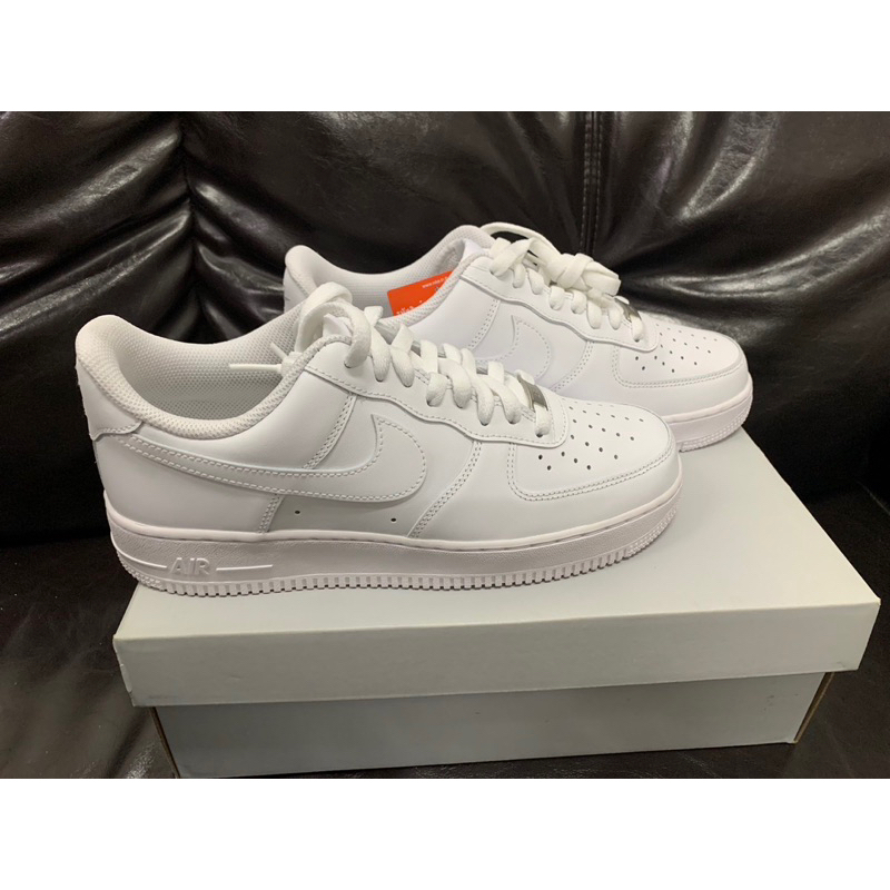 NIKE AIR FORCE 1 LOW WHITE แท้💯- มือสอง sz.42