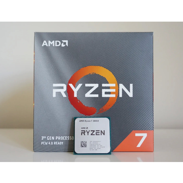 CPU (ซีพียู) AMD AM4 RYZEN 7 3800X (4.50GHz) 8C/16T R7 3800X ตัวท็อป พร้อมส่ง