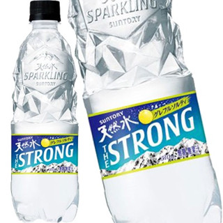 Suntory Strong น้ำอัดลมใส รส grapefruit salty