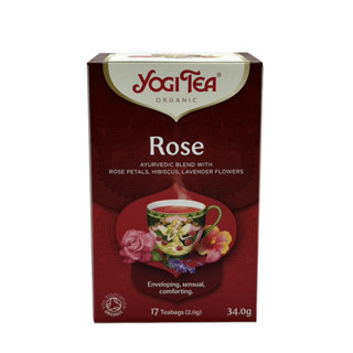 Yogi Tea Organic | Rose 17 Teabags (2.0g) 34.0g