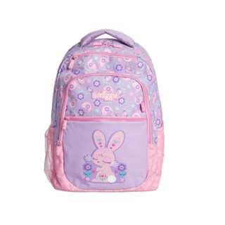 🎒Smiggle Backpacks กระเป๋าเป้ 🎒สมิกเกอร์ ขนาด 16 นิ้ว ลาย กระต่ายชมพู พร้อมส่งในไทย 🛻