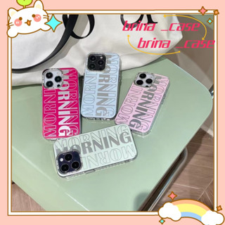 ❤️ส่งของขวัญ❤️ เคสไอโฟน 11 12 13 14 Pro Max เรียบง่าย แฟชั่น สไตล์คู่รัก ฤดูร้อน ความนิยม Case for iPhone ป้องกันการตก