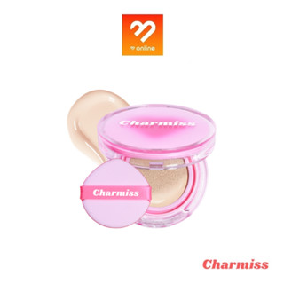 รุ่นใหม่!! สี 03 Honey CHARMISS Charming Glow Airy Cushion SPF50+ PA++++ ชาร์มิส คุชชั่น ผิวโกลว์ ปกปิด คุมมัน