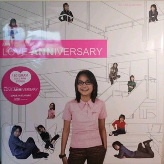 แผ่นเสียง LP แอน ธิติมา ประทุมทิพย์ อัลบั้ม LOVE ANNIVERSARY แผ่นซีล ใหม่ (รันนัมเบอร์)