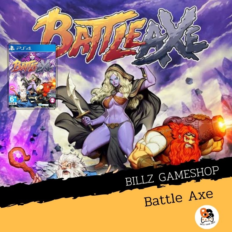 (🌟ไลฟ์เที่ยง+2ทุ่ม เหลือ 190 บาท เก็บโค้ดในไลฟ์✨) (มือ1) PS4 | Battle Axe