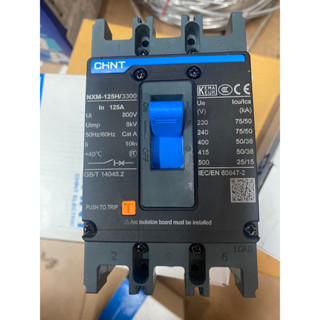 เบรคเกอร์ติดลอยnxm -125H/300 63A80a125a
