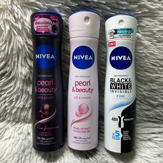 Nivea spray นีเวีย สเปรย์ลดเหงื่อและระงับกลิ่นกาย 150 มล. (EXP 05/2026)