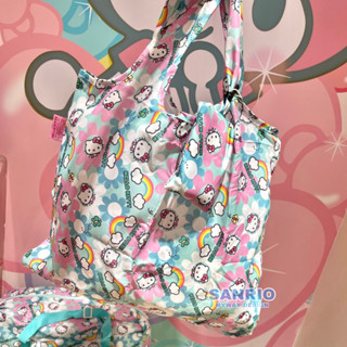 กระเป๋าใส่ของพับได้ Hello Kitty ลิขสิทธิ์ของแท้100%