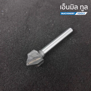ดอกเซาะ ดอกคอมโพสิท 90 / 108 องศา ก้านขนาด 6 mm - V-GROOVE BIT แบรนด์ 4Mills