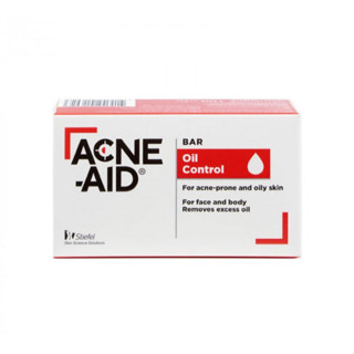 Acne Aid Bar สบู่ ทำความสะอาดผิวหน้าและผิวกาย สำหรับผิวมัน ลดการอุดตัน ขนาด 50g