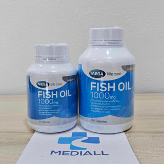 Fish Oil 1000 mg Mega We care