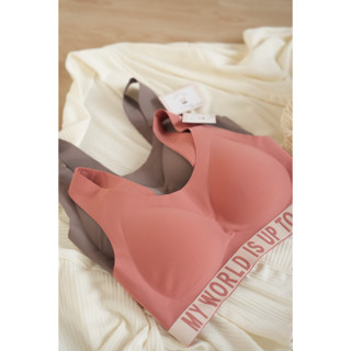 letter soft bra-สปอร์ตบรา