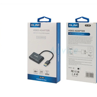 Converter USB 3.0 TO HDMI + VGA GLINK (GL065)