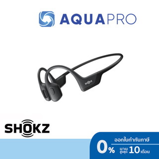 Shokz OpenRun Pro Black หูฟังออกกำลังกายไร้สาย By Aquapro