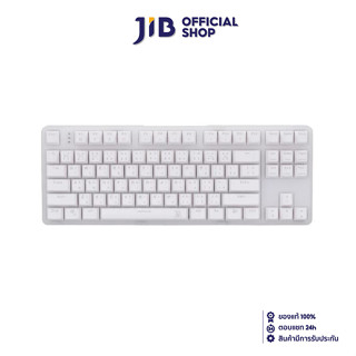 WIRELESS KEYBOARD (คีย์บอร์ดไร้สาย) NUBWO X36 KASPERZ (WHITE) (OUTEMU BLUE SWITCH - RGB LED - EN/TH)