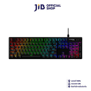 KEYBOARD (คีย์บอร์ด) HYPERX ALLOY ORIGINS PBT (HYPERX RED SWITCH - RGB - EN/TH)