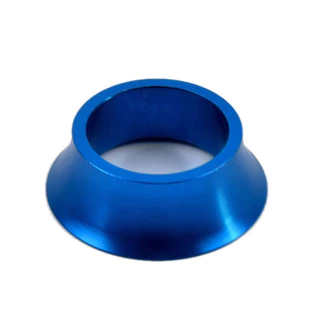 แหวน Spacer รองคอเทเปอร์ ด้านบนจักรยาน สูง15มม.อลูมิเนียม สำหรับซางมาตรฐาน1-1/8"งาน CNC