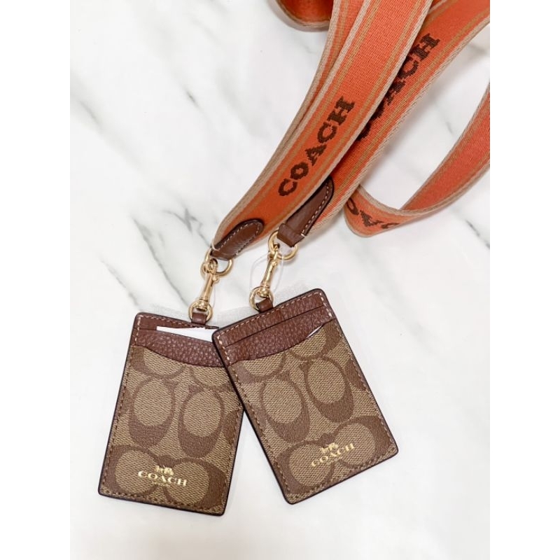 🎉New Coach ใส่ id card สายคล้องบัตร รุ่นใหม่ล่าสุดค่ะ