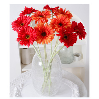 ดอกเยอบีร่า Gerbera ดอกใหญ่ 10cm ดอกไม้ปลอมพร้อมส่งจากไทย