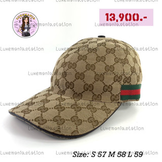 👜: New!! Gucci Cap‼️ก่อนกดสั่งรบกวนทักมาเช็คสต๊อคก่อนนะคะ‼️