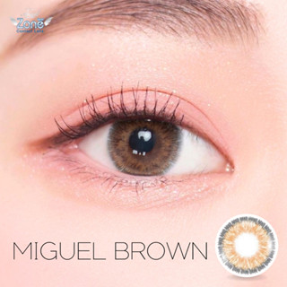 คอนแทคเลนส์ Angel Zone  รุ่น Miguel Brown 14.5