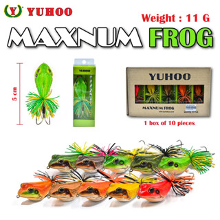 YUHOO MAXNUM FROG กบเหยื่อปลอม  5 CM.
