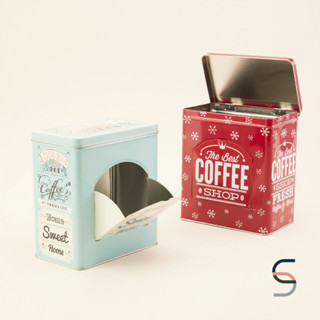 SARABARN Tin Storage For Coffee and Tea | กล่องชา กล่องกาแฟ