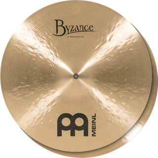 MEINL Cymbals Byzance Traditional Medium Hihat - 15" (B15MH)